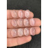 High Quality Natural Rose Quartz Smooth Oval Shape Cabochons Gemstone For Jewelry