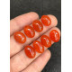 High Quality Natural Carnelian Smooth Oval Shape Cabochons Gemstone For Jewelry