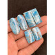 High Quality Natural Apatite Smooth Pair Mix Shape Cabochons Gemstone For Jewelry