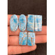 High Quality Natural Apatite Smooth Pair Mix Shape Cabochons Gemstone For Jewelry