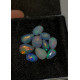 High Quality 100% Natural Ethiopian Opal Rose Cut Slice Fancy Shape Cabochons Gemstone For Jewelry