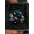 High Quality 100% Natural Black Ethiopian Opal Rose Cut Slice Fancy Shape Cabochons Gemstone For Jewelry