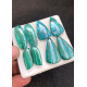 High Quality Natural Malachite Smooth Pair Mix Shape Cabochons Gemstone For Jewelry