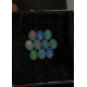 High Quality 100% Natural Ethiopian Opal Smooth Oval Shape Cabochons Gemstone For Jewelry