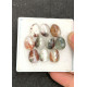 High Quality Natural Herkimer Lodolite Rose Cut Fancy Shape Cabochons Gemstone For Jewelry