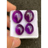 High Quality Natural Amethyst Smooth Oval Shape Cabochons Gemstone For Jewelry