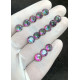 High Quality Natural Mystic Topaz Faceted Cut Round Shape Gemstone For Jewelry