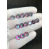 High Quality Natural Mystic Topaz Faceted Cut Round Shape Gemstone For Jewelry