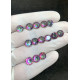 High Quality Natural Mystic Topaz Faceted Cut Round Shape Gemstone For Jewelry