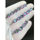 High Quality Natural Mystic Topaz Faceted Cut Oval Shape Gemstone For Jewelry