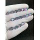 High Quality Natural Mystic Topaz Faceted Cut Oval Shape Gemstone For Jewelry