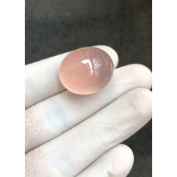 High Quality Natural Rose Quartz Smooth Oval Shape Cabochons Gemstone For Jewelry