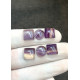 High Quality Natural Fluorite Smooth Mix Shape Cabochons Gemstone For Jewelry