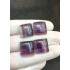 High Quality Natural Fluorite Smooth Cushion Shape Cabochons Gemstone For Jewelry