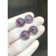 High Quality Natural Fluorite Smooth Round Shape Cabochons Gemstone For Jewelry