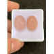 High Quality Natural Morganite Hand Craved Oval Shape Cabochons Gemstone For Jewelry