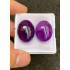 High Quality Natural Amethyst Smooth Oval Shape Cabochons Gemstone For Jewelry