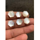 High Quality Natural Mother Of Pearl and Crystal Doublet Honeycom Cut Hexagon Shape Cabochons Gemstone For Jewelry