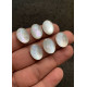 High Quality Natural Mother Of Pearl and Crystal Doublet Honeycom Cut Oval Shape Cabochons Gemstone For Jewelry