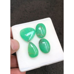 High Quality Natural Chrysoprase Smooth Mix Shape Cabochons Gemstone For Jewelry