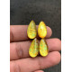 High Quality Rainbow Lattice Aurora Opal and Crystal Doublet Smooth Pear Shape Cabochons Gemstone For Jewelry