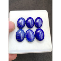 High Quality Natural Lapis Lazuli Smooth Oval Shape Cabochons Gemstone For Jewelry