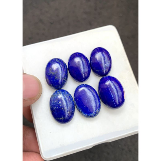 High Quality Natural Lapis Lazuli Smooth Oval Shape Cabochons Gemstone For Jewelry