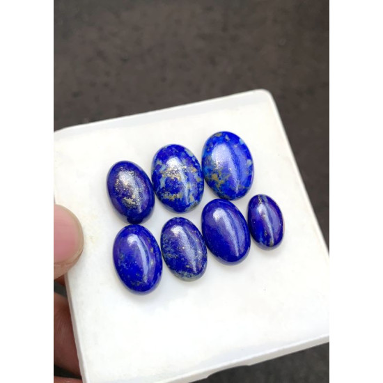 High Quality Natural Lapis Lazuli Smooth Oval Shape Cabochons Gemstone For Jewelry