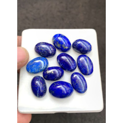 High Quality Natural Lapis Lazuli Smooth Oval Shape Cabochons Gemstone For Jewelry