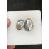 High Quality Natural Bio Color Silverite Rose Cut Fancy Shape Cabochons Gemstone For Jewelry