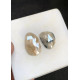 High Quality Natural Bio Color Silverite Rose Cut Fancy Shape Cabochons Gemstone For Jewelry