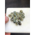 High Quality Natural Prehnite Smooth Rondelle Shape Drill Beads Gemstone For Jewelry