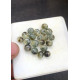 High Quality Natural Prehnite Smooth Rondelle Shape Drill Beads Gemstone For Jewelry