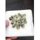 High Quality Natural Prehnite Smooth Rondelle Shape Drill Beads Gemstone For Jewelry