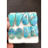 High Quality Natural Chrysocolla Smooth Pair Mix Shape Cabochons Gemstone For Jewelry