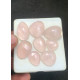 High Quality Natural Rose Quartz Rose Cut Fancy Shape Cabochons Gemstone For Jewelry