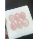 High Quality Natural Rose Quartz Smooth Oval Shape Cabochons Gemstone For Jewelry