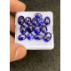 High Quality Natural Thailand Blue Sapphire Rose Cut Oval Shape Cabochons Gemstone For Jewelry