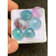 High Quality Natural Fluorite Rose Cut Fancy Shape Cabochons Gemstone For Jewelry