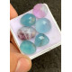 High Quality Natural Fluorite Rose Cut Fancy Shape Cabochons Gemstone For Jewelry