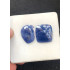 High Quality Natural Blue Sapphire Rose Cut Fancy Shape Cabochons Gemstone For Jewelry