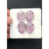 High Quality Natural Ametrine Hand Craved Leaf Shape Cabochons Gemstone For Jewelry