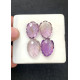 High Quality Natural Ametrine Hand Craved Leaf Shape Cabochons Gemstone For Jewelry