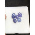 High Quality Natural Tanzanite Smooth Mix Shape Cabochons Gemstone For Jewelry