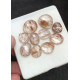 High Quality Natural Rutilated Quartz Rose Cut Fancy Shape Cabochons Gemstone For Jewelry