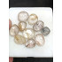 High Quality Natural Rutilated Quartz Rose Cut Fancy Shape Cabochons Gemstone For Jewelry