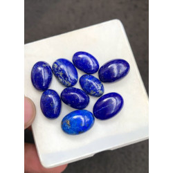 High Quality Natural Lapis Lazuli Smooth Oval Shape Cabochons Gemstone For Jewelry