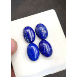 High Quality Natural Lapis Lazuli Smooth Oval Shape Cabochons Gemstone For Jewelry