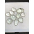 High Quality Natural Green Amethyst Rose Cut Fancy Shape Cabochon Gemstone For Jewelry