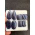 High Quality Natural Blue Send Stone Smooth Pair Mix Shape Cabochons Gemstone For Jewelry